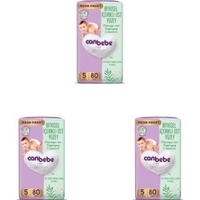 1001 Bebek Bezi 5 Beden (11-18 Kg) 80 Adet (3 Paketi)