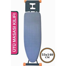 1001 Asev Home Ütü Masası Kılıfı Keçeli Ipli Stoperli Büyük Boy 55X140 cm Astor