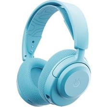 1001 Arctis Nova 3p Wireless Aqua Gaming Kulaklık - Mobil Uygulama ile Kontrol - 40 Saat Pil Ömrü Ps5,