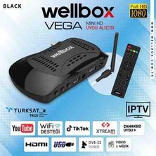 Wellbox 5000HD Uydu Alıcı Mini Full Hd Youtube Wifi Destekli