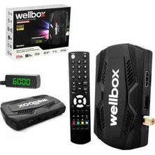 Wellbox 5000HD Uydu Alıcı Mini Full Hd Youtube Wifi Destekli