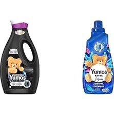 1001 Sıvı Deterjan Siyahlar Için Canlandırıcı Bakım 1690 ml ve Yumoş Extra Çamaşır Yumuşatı