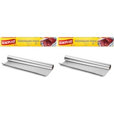 1001 Alüminyum Folyo 8 Mt, Bpa Içermez, Dayanıklı Yapışmaz Folyo 30 cm x 8 Metre, Tavuk, Izgara, E
