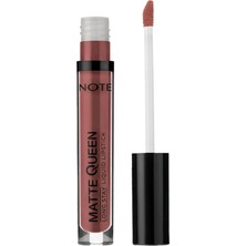 1001 Cosmetics Matte Queen Lipstick 11 Lady Brown Kalıcı Likit Ruj, Kahverengi