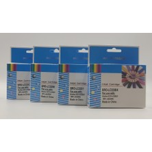1001 Brother LC-223 Cmyk 4’lü Muadil Mürekkep Kartuş Seti