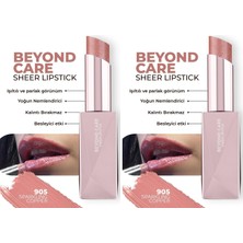 1001 Beyond Care Sheer Lipstick 905 - Sparkling Copper - Yoğun Nemlendirici Besleyici Etki - Parlak Ruj