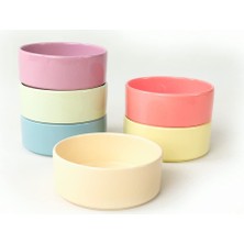 1001 Rainbow Soft Stackable Çorba Kasesi 14 cm 6 Adet 110/550