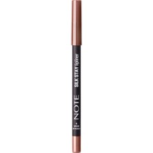 1001 Cosmetics Silk Stay Lipliner Suya Dayanıklı Ipeksi Dudak Kalemi - 10 Chocolate Brown