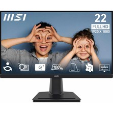 1001 21.45" Pro MP225V, Kurumsal Monitör, Fhd, 16:9 Flat, Va, 100HZ, 1ms, Adaptive Sync