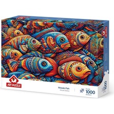 1001 Mozaik Balıklar 1000 Parça Puzzle