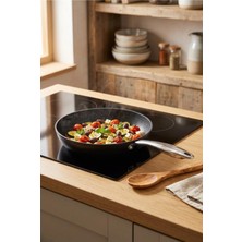 1001 Chef Line Granit Tava Siyah 26CM