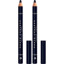 1001 L'oreal Cosmetics Haute Couleur Göz Kalemi - 130 Blue Suede (2 Paketi)