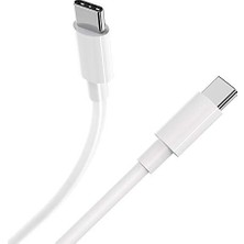 1001 5 Metre Type-C To Type-C Kablo 100W Hızlı Şarj Destekli USB C Şarj ve Veri Aktarım Kablosu Uzun