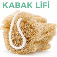 1001 Doğal Kabak Lifi (Banyo-Bulaşık) Süngeri Askılı (7 Cm)