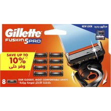 1001 Proglide Yedek Erkek Tıraş Bıçağı 8'li 7702018602506
