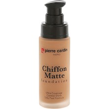 1001 Chiffon Touch Mat Görünüm Veren Fondöten - 701- Medium Beige