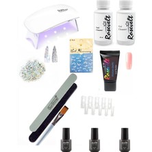 1001 Protez Tırnak Seti Poly Gel Mini Seti No 05 5225865322255