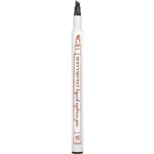 1001 Açık Kahve Fine Sketch Kaş Kalemi Şekillendirme Boyama Kaş Rimeli Kalıcı Microblading