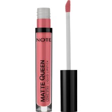 1001 Cosmetics Matte Queen Lipstick 07 Proud Pink Kalıcı Likit Ruj, Pembe