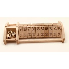 1001 Ahşap Matematik Çarpım Tablosu Öğrenme Oyunu, 9 Lar, 2 Kişilik Eğlenceli Ahşap Oyun