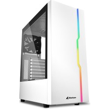 1001 Kasa Mıd Tower Psusuz 1xfan Rgb Slıder Whıte