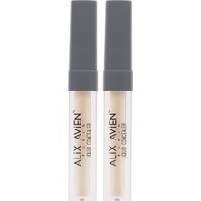 1001 Aydınlık Görünüm Sağlayan Yoğun Likit Göz Altı Kapatıcısı - Liquid Concealer 102 Rose Be