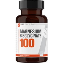 1001 Magnesium Bisglycinate 100 Mg 120 Tablet | Magnezyum Bisglisinat Takviye Edici Gıda | Kas Fonksiyon