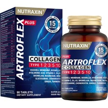 1001 Artroflex Plus Collagen | Tip Iı Kolajen, Glukozamin, Kondroitin, Msm ve Hyalüronik Asit | Şeker V