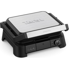1001 Tefal Supergrill 3in1 4 Porsiyon Kapasiteli 2000 Watt Barbekü Izgara ve Tost Makinesi - Inox | Ayar
