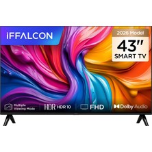 1001 43S55 43 Inç Smart Tv 2k Fhd Hdr 10 Gaming Android Tv, Dolby Audio, Oyun Modu, Ince Tasarımlı �