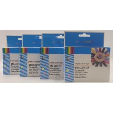 1001 Brother LC-3717 Cmyk 4’lü Set Muadil Kartuş Takım