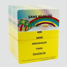 Zero Land Aconcept 5li Şans Bileklik Kartı 200 Adet-Sarı