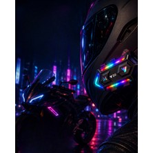 Astraltech Bt5.3 Motosiklet Kask Iletişim Sistemi Çift Telefon Destekli