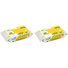 1001 Yüzey Temizlik Havlusu 100'LÜ Limon Ferahliği 2li Paket