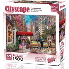 1001 1500 Parça New York 5. Cadde Puzzle - David Maclean