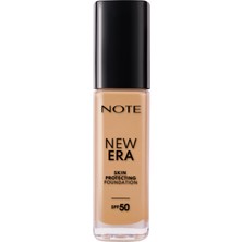 1001 Cosmetics New Era Skin Protecting 160 Warm Almond Nemlendirici Etkili Spf 50 Hyaluronik Asitli Fond�