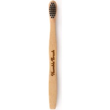1001 Humble Brush Baby Black - Ultra Soft (Siyah) Bebek Bambu Diş Fırçası Ultra Soft Siyah
