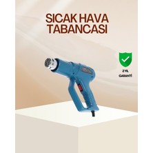 Astraltech Endüstriyel 2000W Isı Tabancası Plastik Boru Lehim Boya Çıkarma