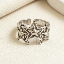 Dükkan Design Kawaii Three Star Yüzük