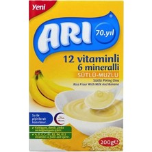 Esranın Dünyası 6 Mineral  Sütlü Muzlu Pirinç Unu 200GR