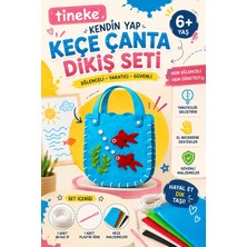 Tineke Kendin Yap Keçe Çanta Dikiş Seti – Balıklı Model | Çocuk El Sanatları Hobi Seti | 6 Yaş+ 1 Adet