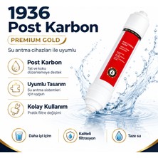 Esranın Dünyası 1936 Premium Gold Post Karbon Su Arıtma Filtresi 408069480