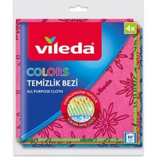 Esranın Dünyası Mikrofiber Colors Temizlik Bezi 4 Lü