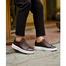 Taşpınar Ayakkabı Taşpınar %100 Hakiki Deri Ortopedik Yazlık Hafif Erkek Rahat Günlük Sneaker 37-50