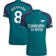 Breathless Arsenal 2023--24 Sezonu Martin Ødegaard Deplasman Forması