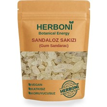 Herboni Sandaloz Sakızı 100G, Sandalwood Gum, Doğal ve Katkısız