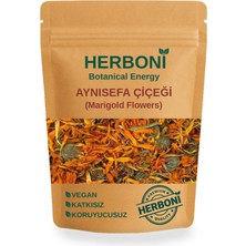 Herboni Aynısefa Çiçeği 40G, Portakal Nergisi, Pol Marigold, Calendula Officinalis, Doğal ve Katkısız