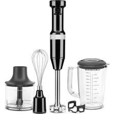 KitchenAid 5KHBV83 Aksesuarlı Onyx Black El Blenderı
