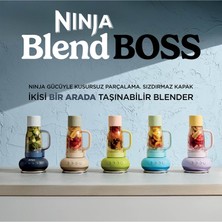 Ninja Blendboss Tumbler Blue Raspberry Blender