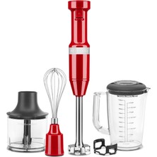 KitchenAid 5KHBV83 Aksesuarlı Empire Red El Blenderı